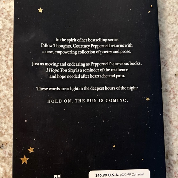 Accents I Hope You Stay Book By Courtney Peppernell Brand